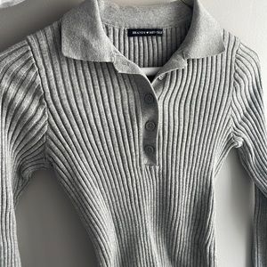 Brandy Melville grey sweater